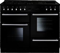 RANGEMASTER  Toledo 110 Gas Range Cooker - Black & Satin